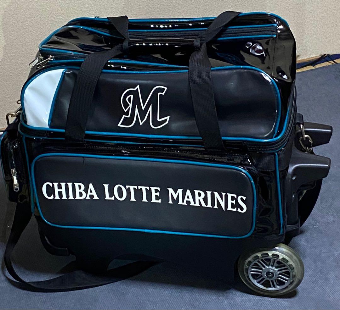 ボウリングバッグ2個用 シューズその他収納ポケット多数