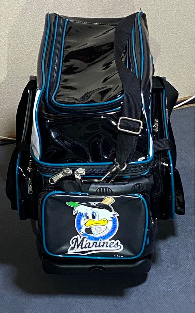 ボウリングバッグ2個用 シューズその他収納ポケット多数