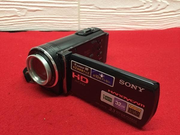 Ｙ【ジャンク品】SONY デジタルHD ビデオカメラ HDR-CX170 S