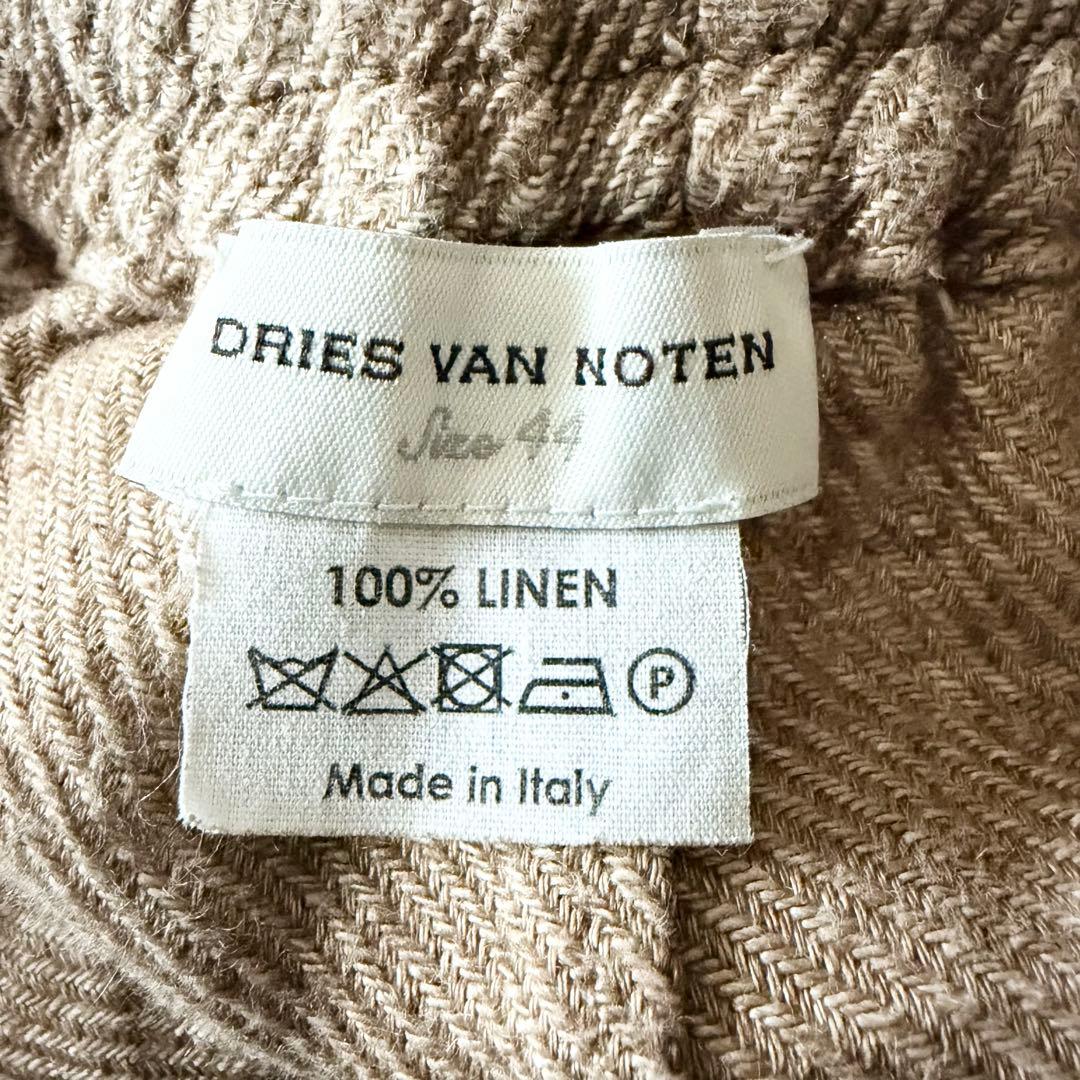 5560 希少✨ ドリスヴァンノッテン ショートパンツ 44 バイカラー リネン