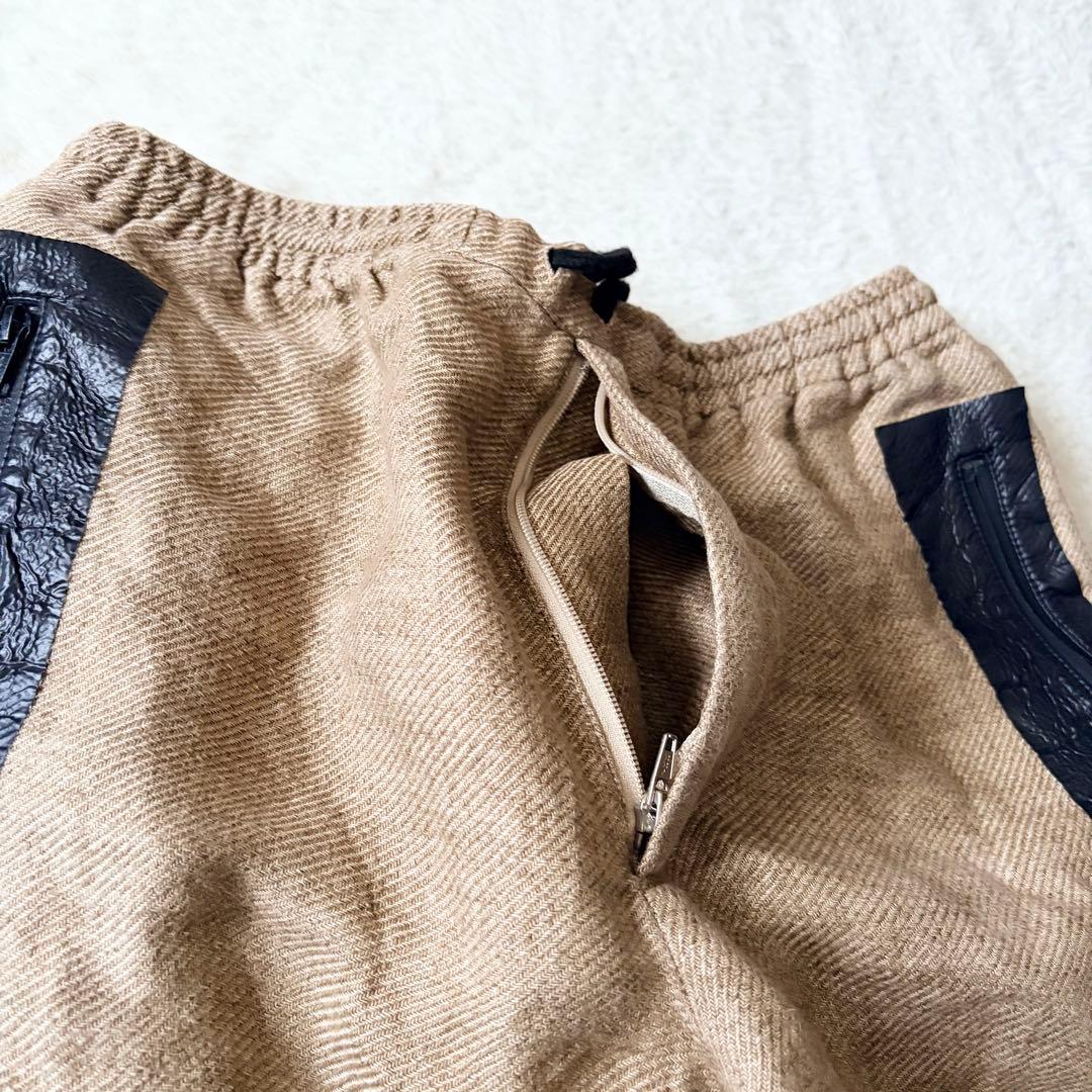 5560 希少✨ ドリスヴァンノッテン ショートパンツ 44 バイカラー リネン