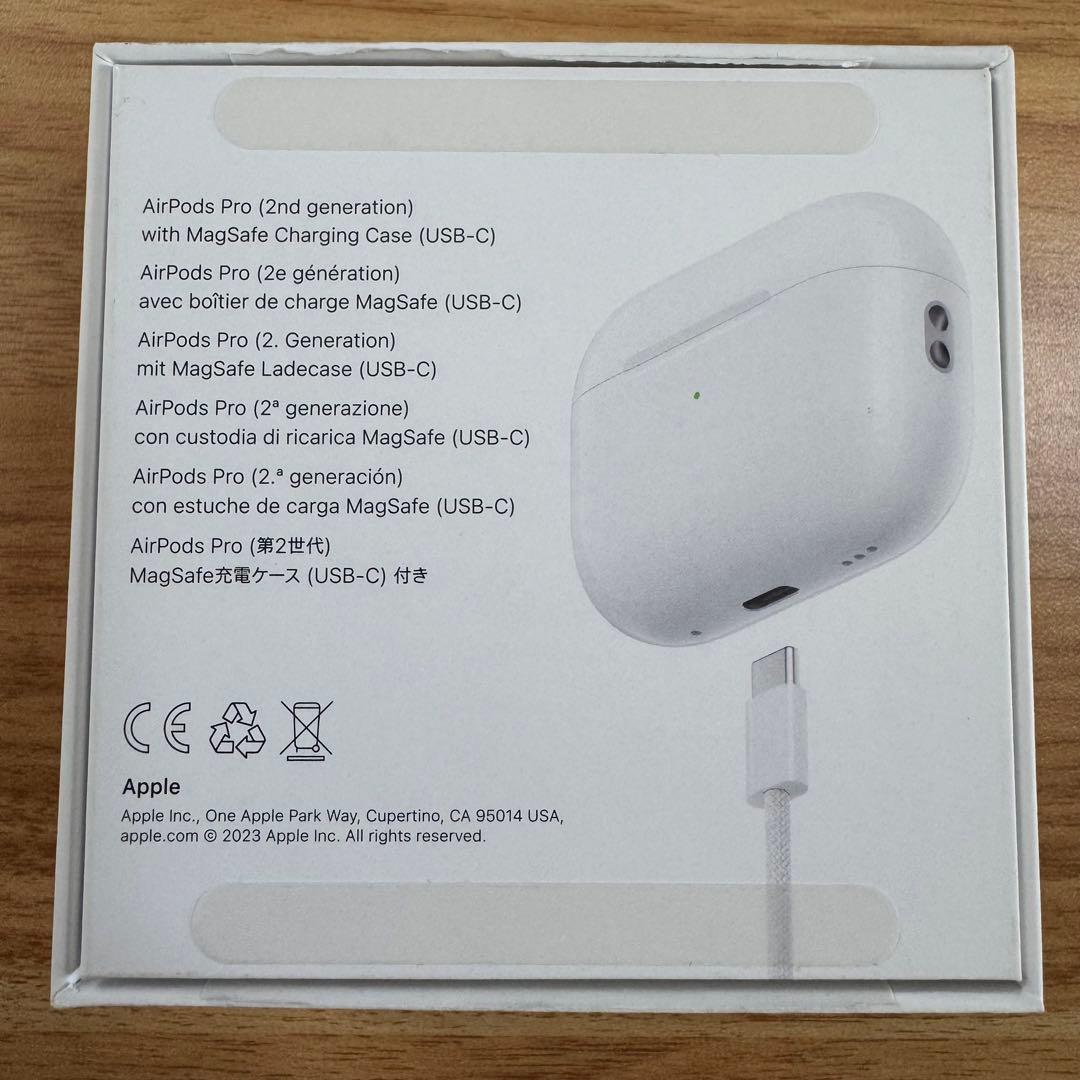 【 AppleCare +付】 AirPods Pro 2 USB-C
