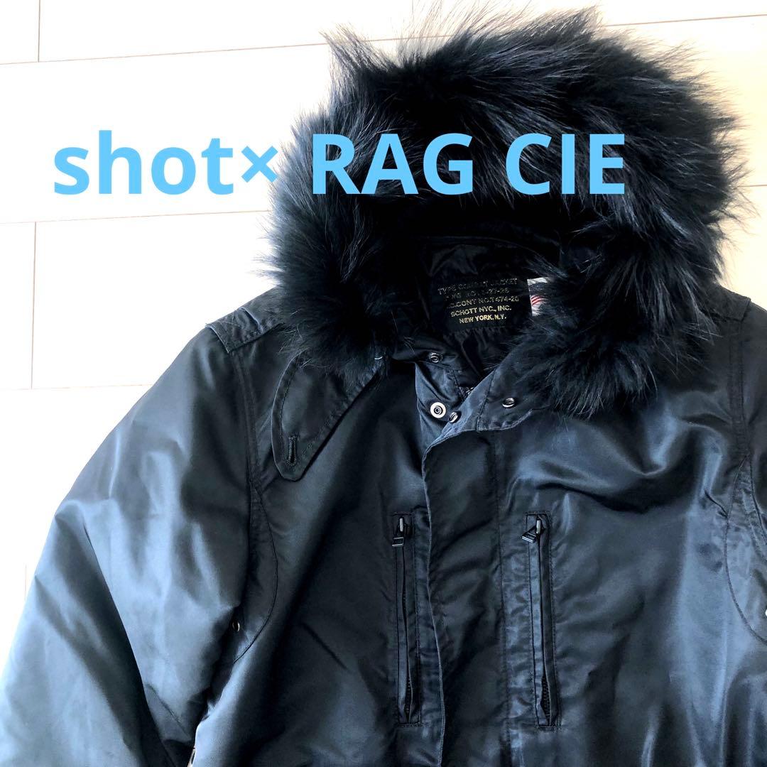 アメリカンラグシー ×ショット ナイロン モッズコート