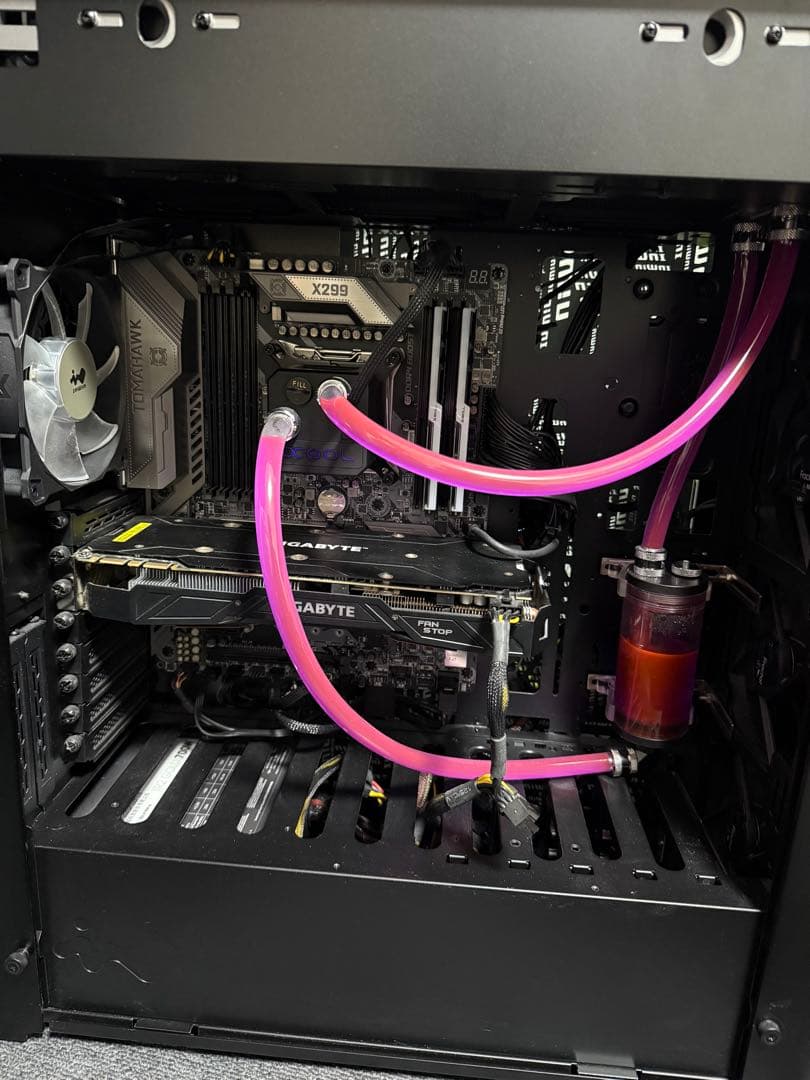 水冷自作パソコン　i9-9980xe
