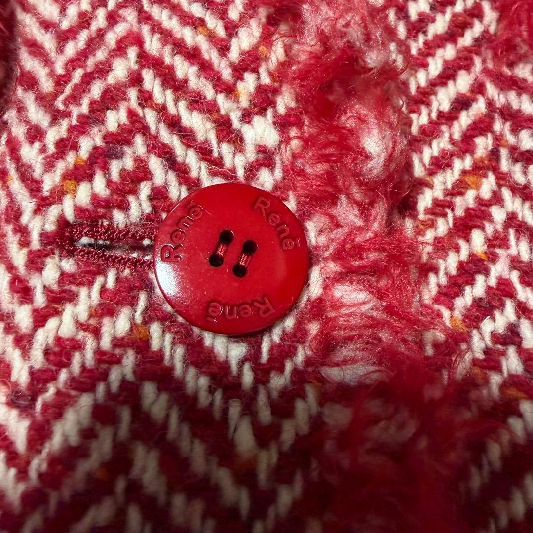 【未使用級】ルネ　Rene ツイードジャケット　ヘリンボーン　セレモニー　入学式