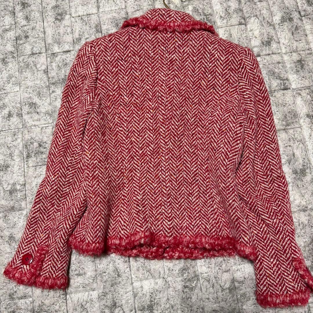 【未使用級】ルネ　Rene ツイードジャケット　ヘリンボーン　セレモニー　入学式