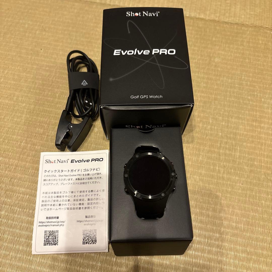 ShotNavi Evolve PRO ゴルフGPSウォッチ