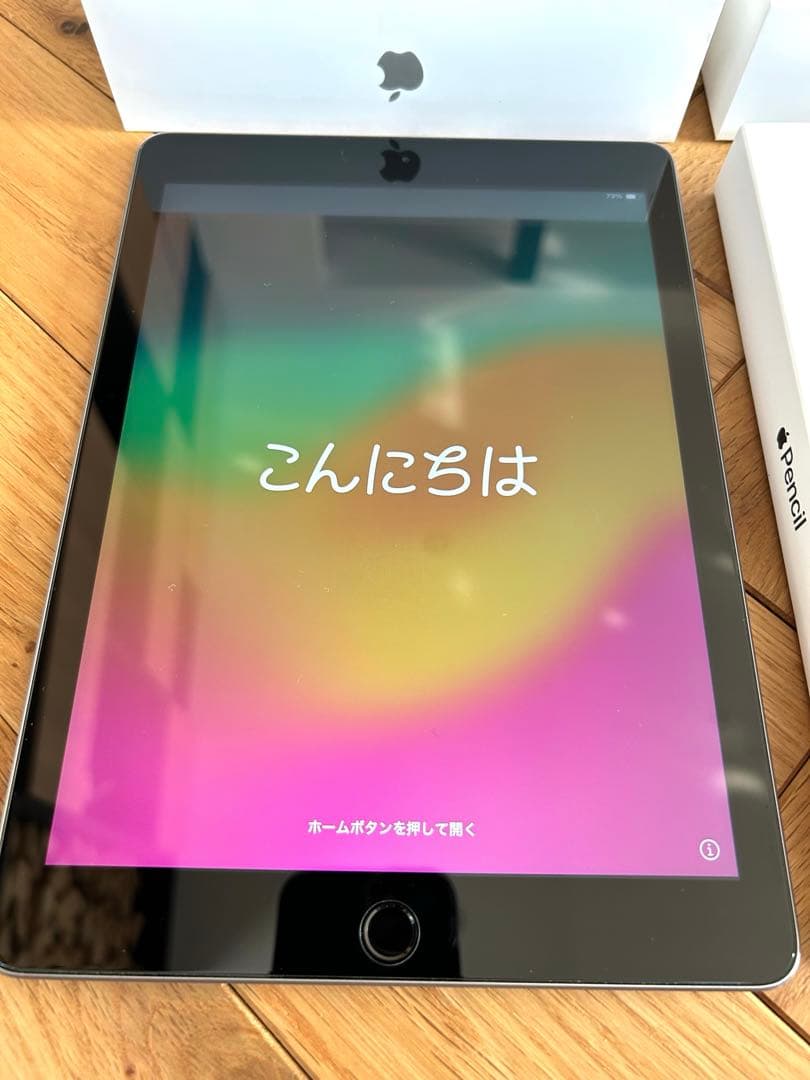 iPad 第６世代 128GB 美品 Apple Pencil付き