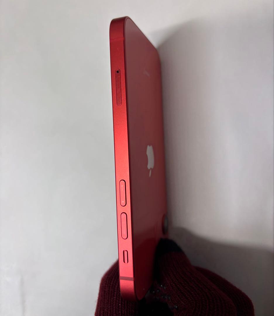 iPhone12mini 128GBレッドSIMフリー美品 電池74%カメラ不調