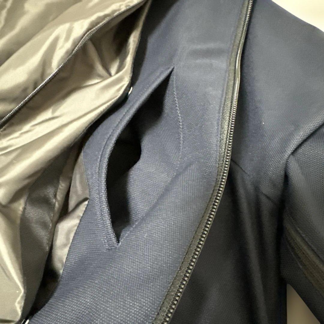 DESCENTE デサント メンズコート ビジネス 撥水 インフード 取外ベスト