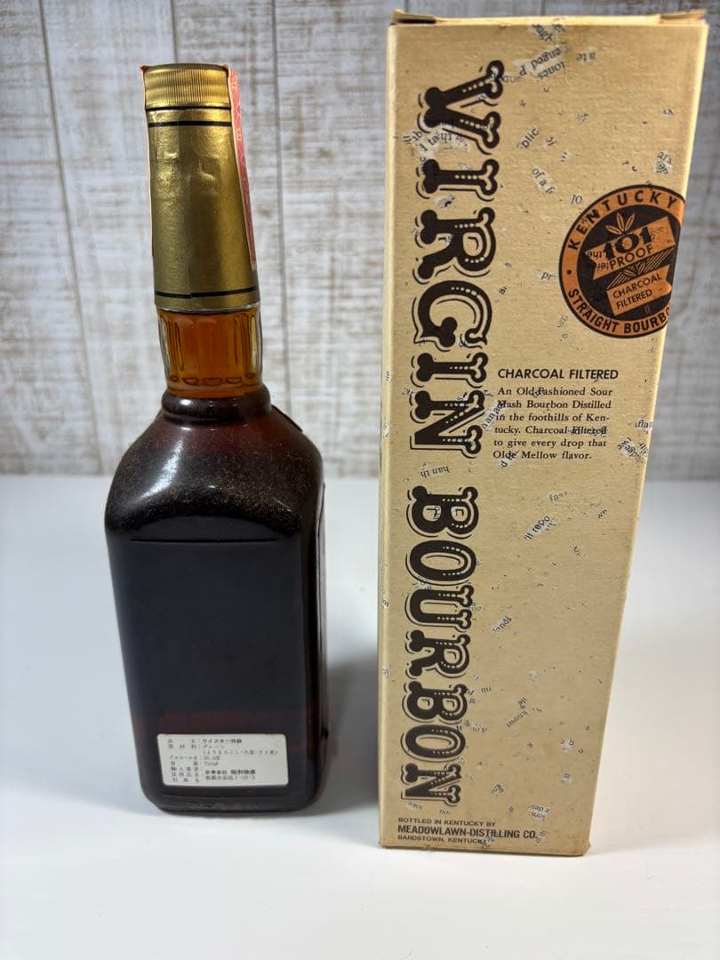 古酒　ヴァージンバーボン Virgin Bourbon 15年 750ml