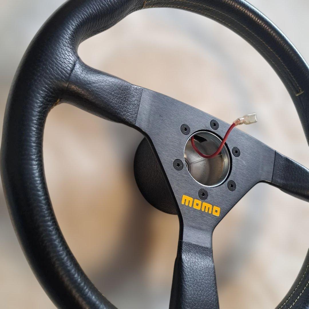 momo ハンドル モモ　ステアリング　V35