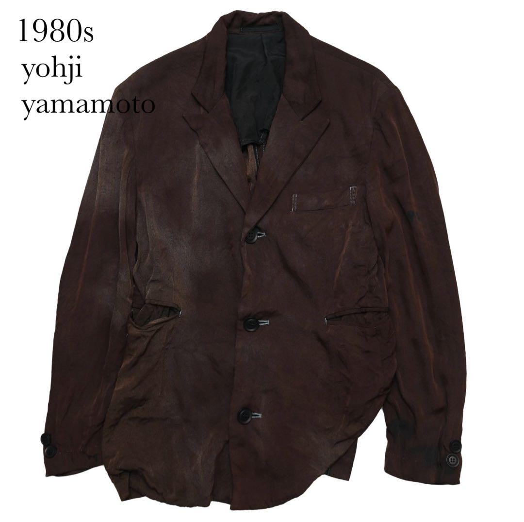 ジャケット・アウター 1980s yohji yamaoto asymmetry jacket