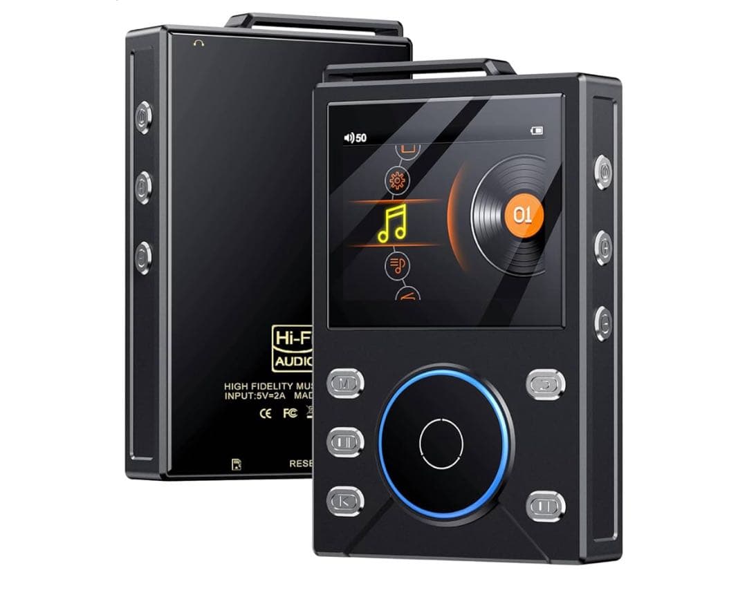 MP3プレーヤーBluetooth5.4音楽プレーヤー　HIFIロスレス音質