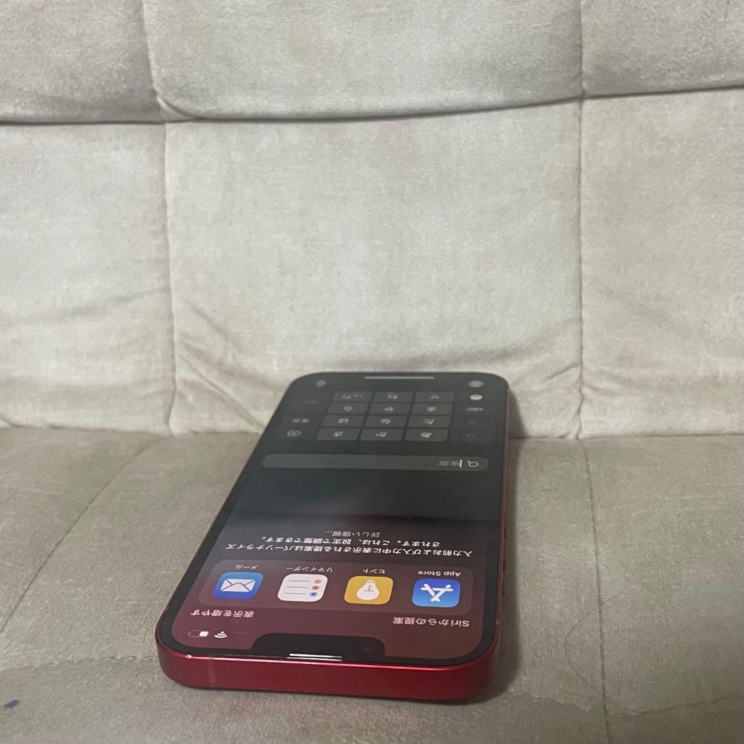 <バッテリー100> Apple iPhone 13 128GB レッド