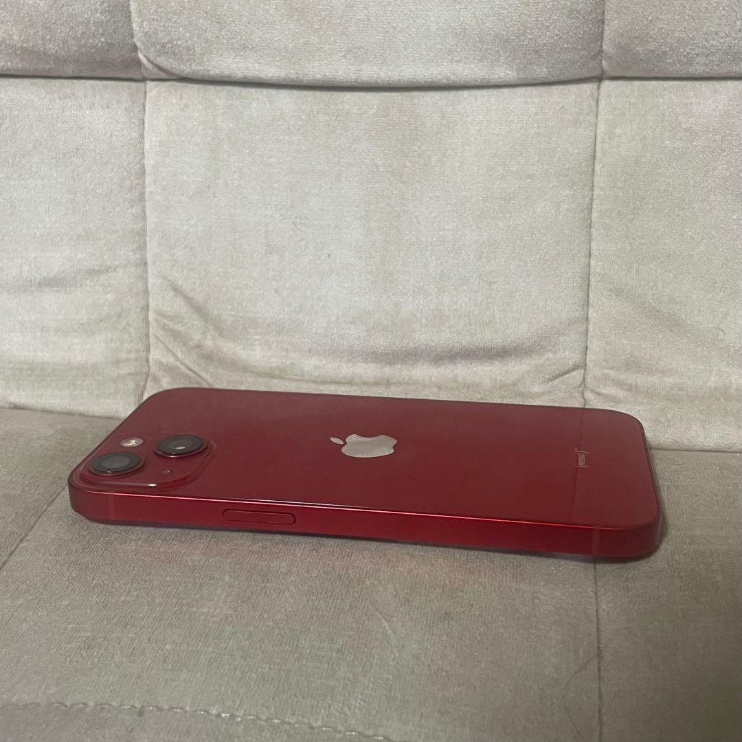 <バッテリー100> Apple iPhone 13 128GB レッド