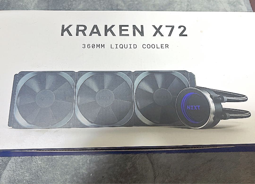 PC用ファン・クーラー NZXT Kraken X72 360mm Liquid Cooler