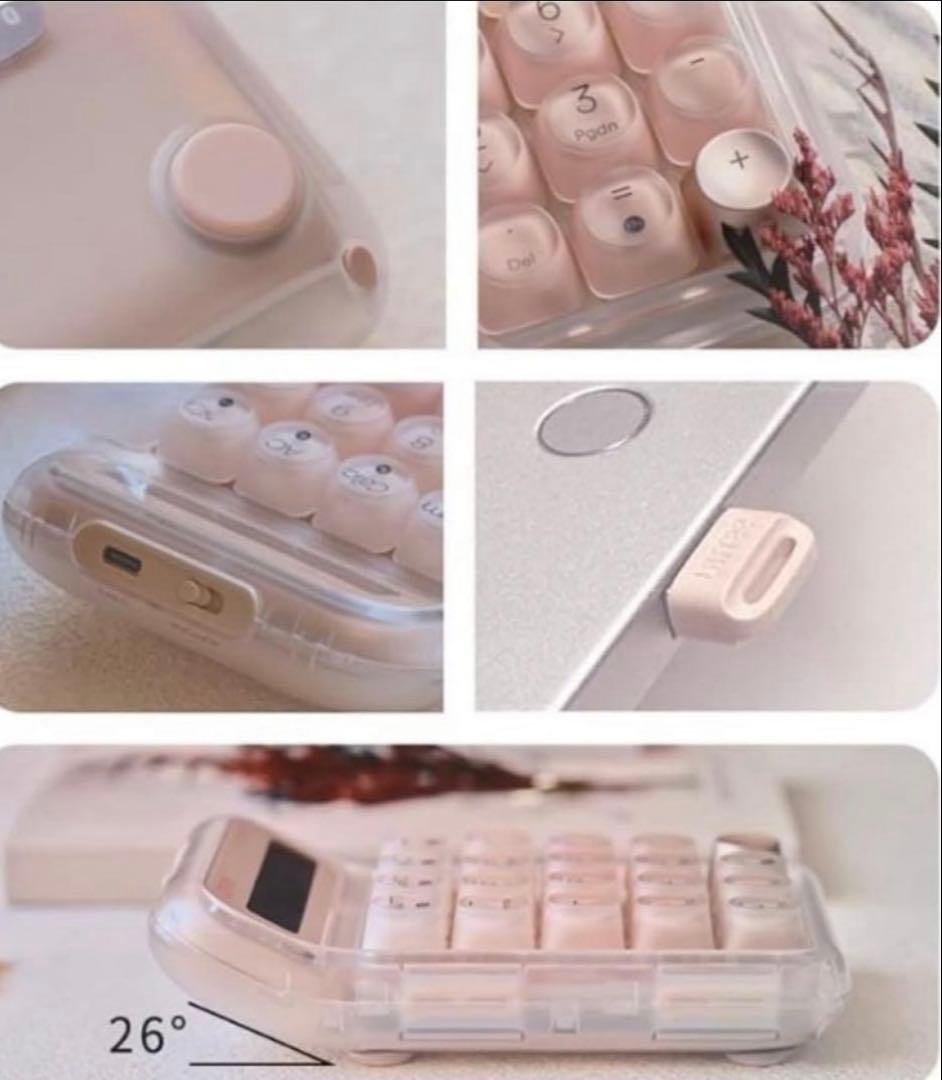 【新品未使用】Lofree ロフリー電卓テンキーリキッドファンデーション