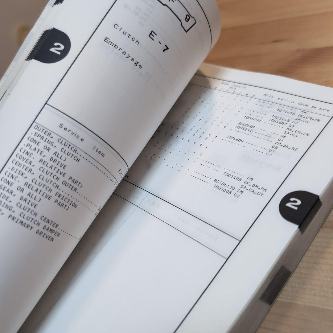 Honda CT110 パーツカタログ 10版