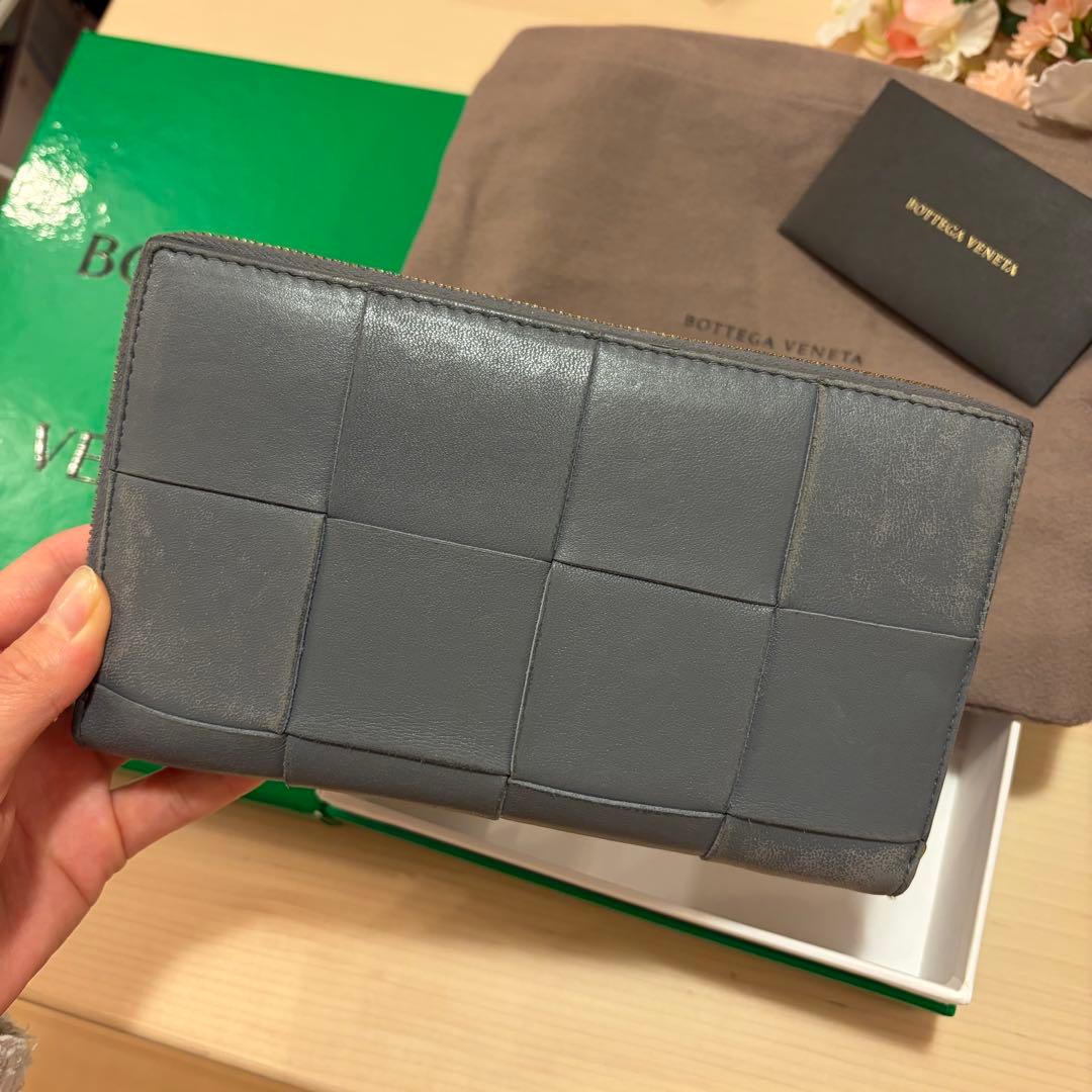 Bottega Veneta 長財布 カセット ジップアラウンド ウォレット