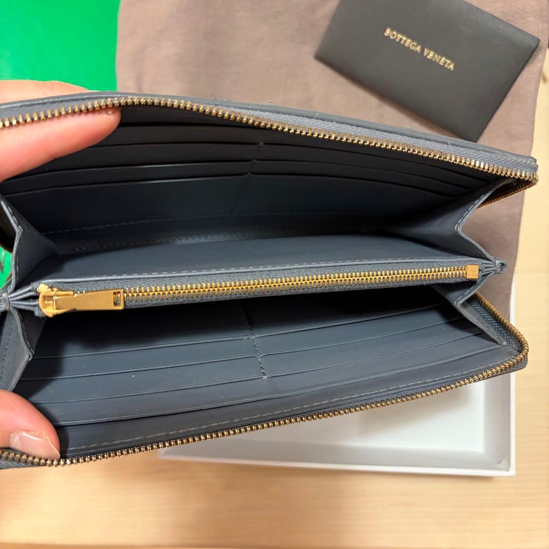 Bottega Veneta 長財布 カセット ジップアラウンド ウォレット