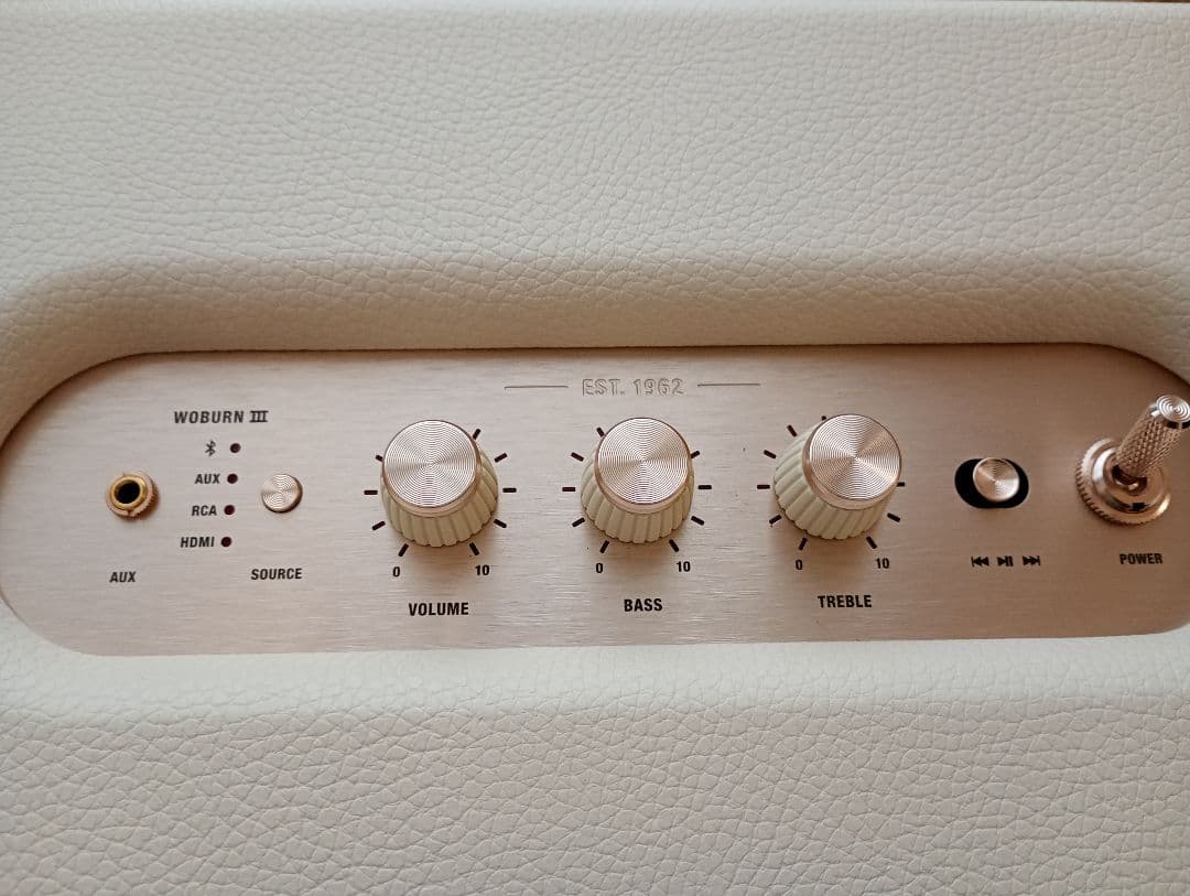 【美品・箱あり】Marshall マーシャル Woburn III cream