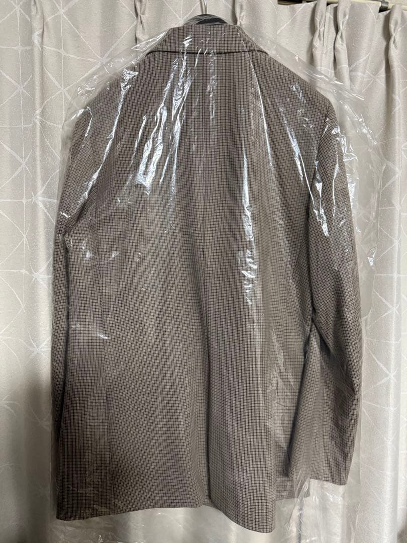 【新品未使用】ダブルジャケット　35 BROWN サイズL