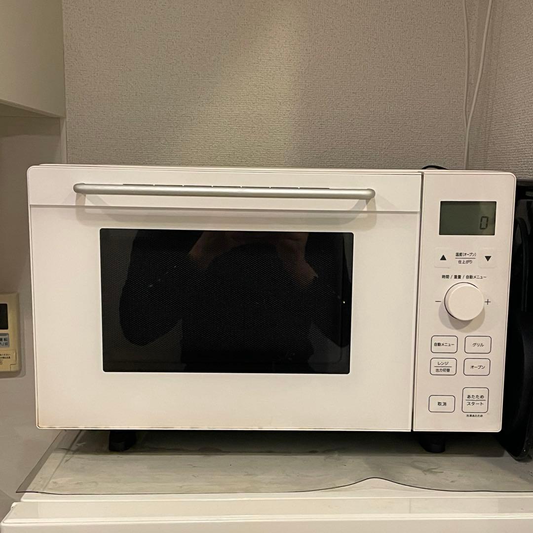 無印良品＊オーブンレンジ 18L MJ-MWO18L 2021年製 ホワイト