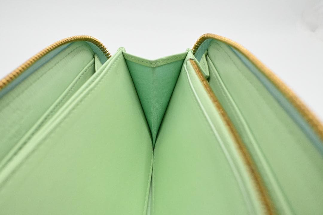 クリスチャンディオール　DIOR　レディディオール　長財布　ボヤージュ　ブルー