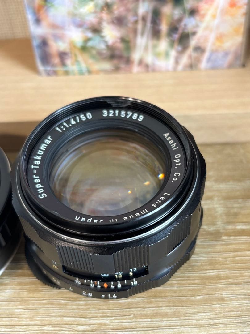 Super Takumar 50mm F1.4とマウントアダプターセット