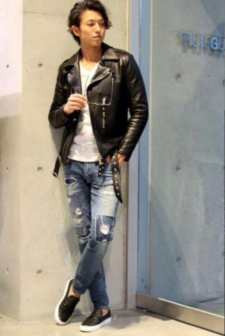 1piu1uguale3 RAINBOW 9TAPERED デニム