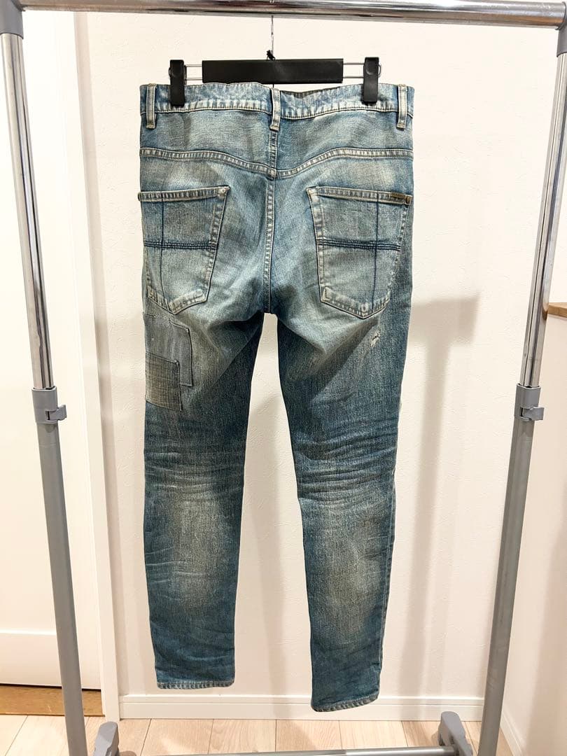 1piu1uguale3 RAINBOW 9TAPERED デニム