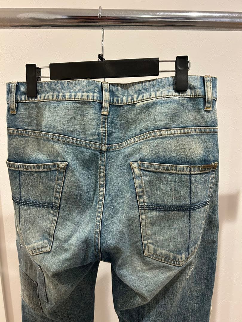 1piu1uguale3 RAINBOW 9TAPERED デニム