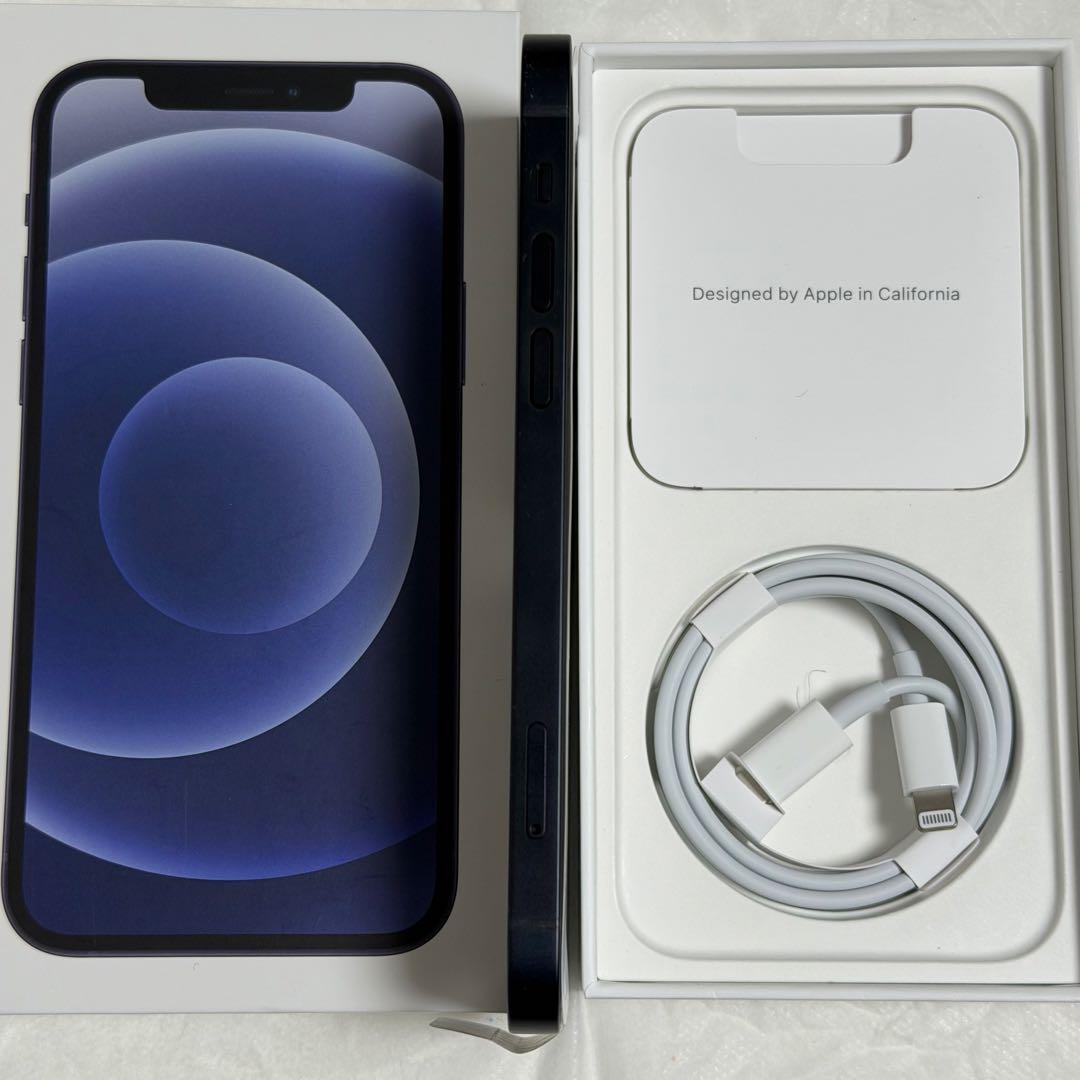 【未使用バッテリー100%】Apple iPhone 12 本体 ブラック
