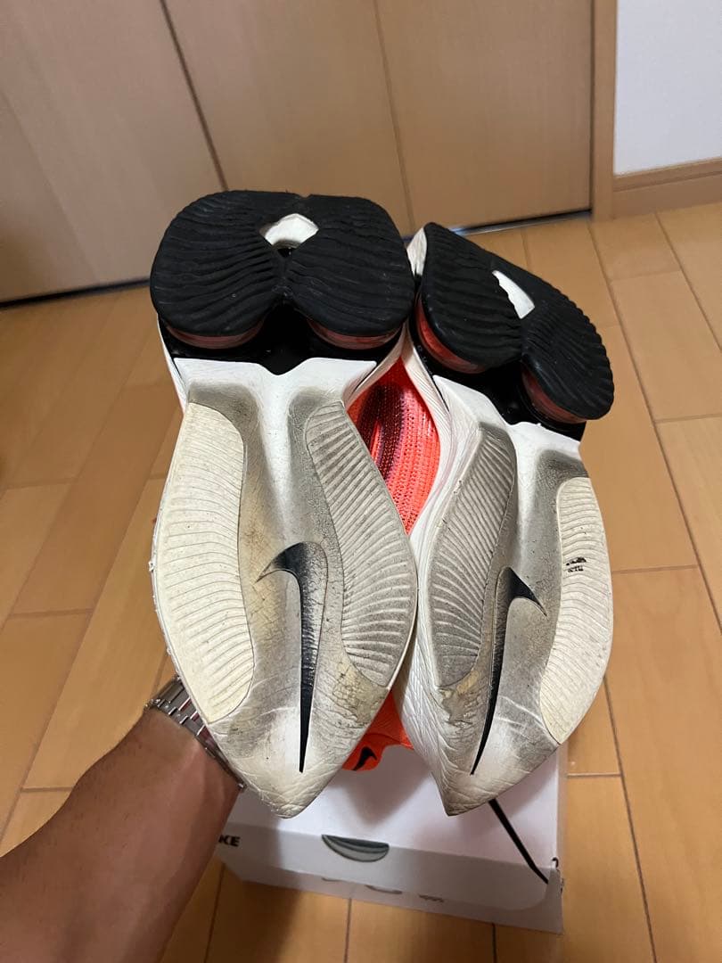 【美品・付属品付き】NIKE AIR ZOOM ALPHAFLY NEXT%