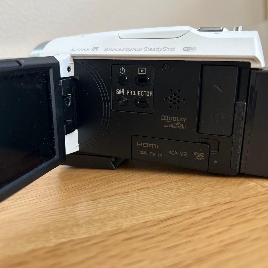 SONY HDR-PJ540 ビデオカメラ高画質　プロジェクター機能付き