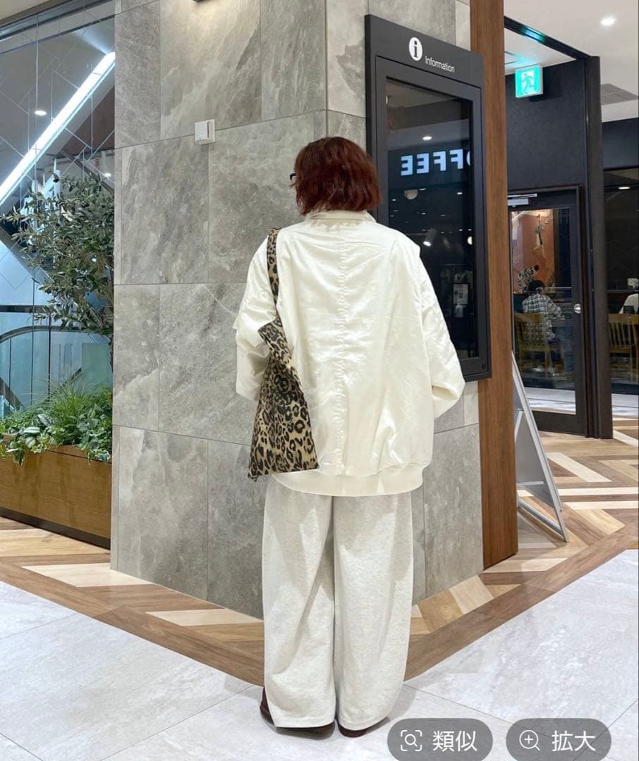 s.n.anプロフ必読  JEANASIS Army BIGブルゾン