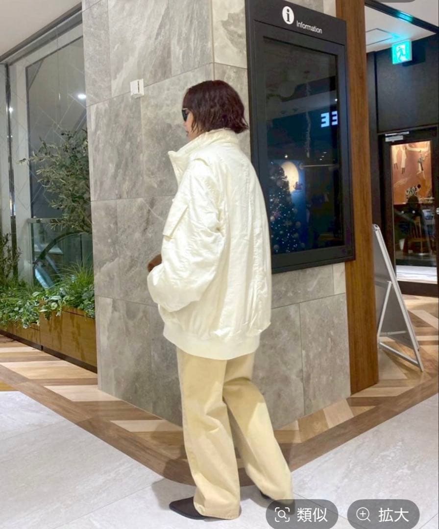 s.n.anプロフ必読  JEANASIS Army BIGブルゾン