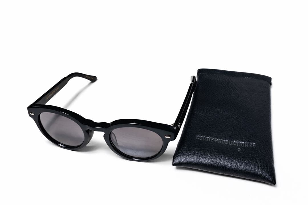 ［未使用］COOTIE PRODUCTIONSサングラスブラック 日本製ケース付