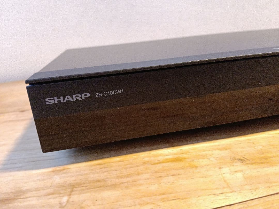 美品 SHARP アクオス 2B-C10DW1 ブルーレイレコーダー 1TB
