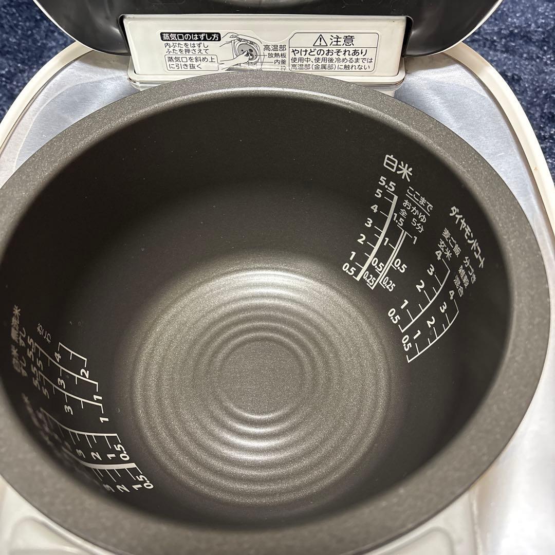 TOSHIBA IH炊飯器 RC-10VST 最大5.5合