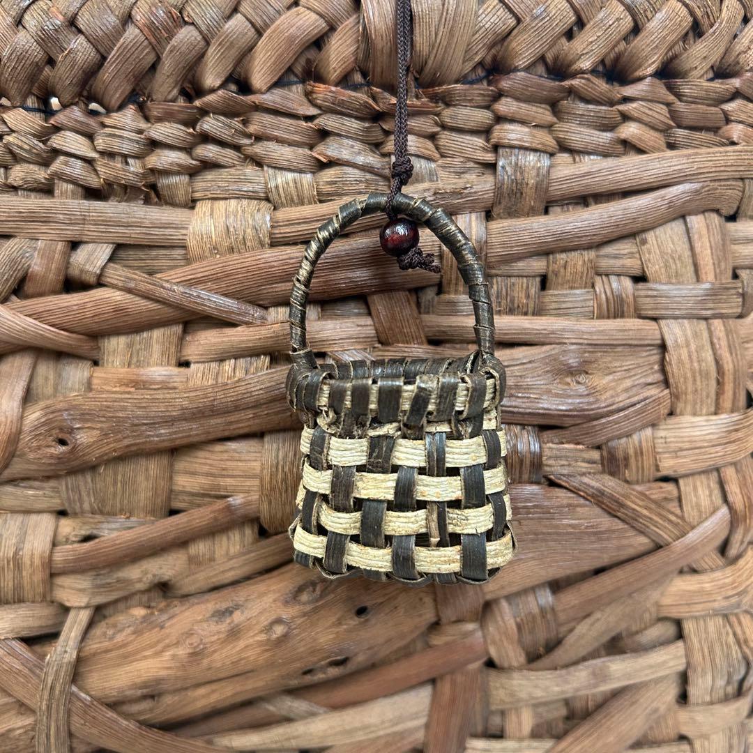 最高級山葡萄かごバッグ　山形県産　一番皮のみ使用　国産