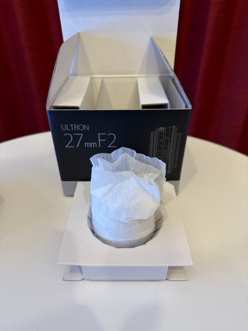 新品 保証期間内 ULTRON 27mm F2 Xマウント シルバー