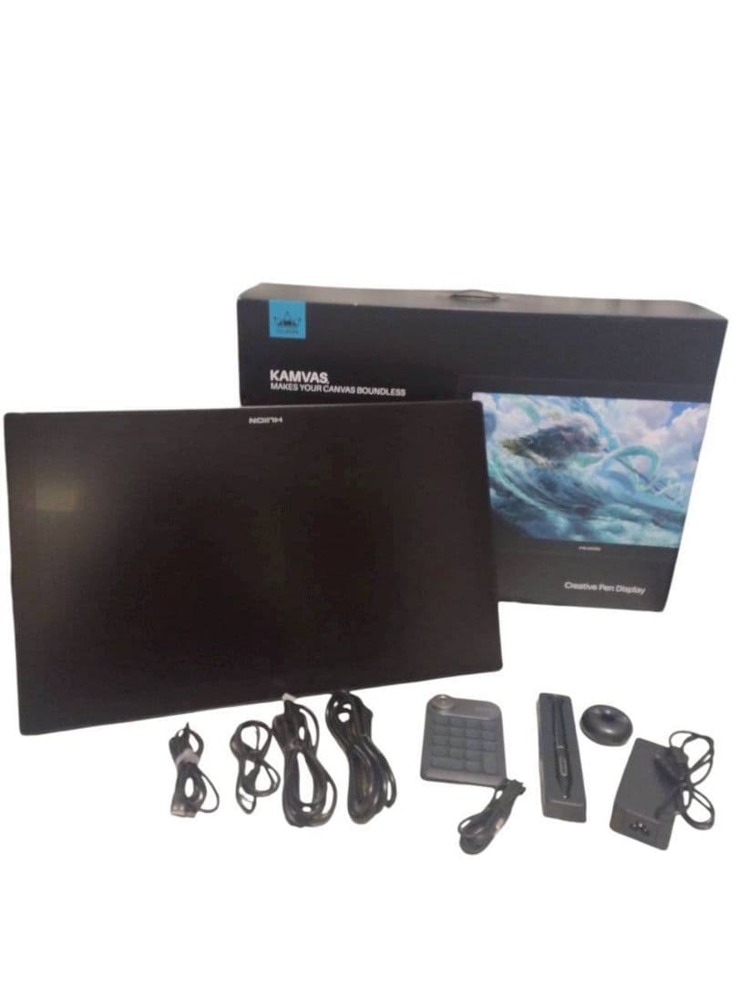 126 【極美品】 HUION Kamvas Pro 24 (4K) 液タブ