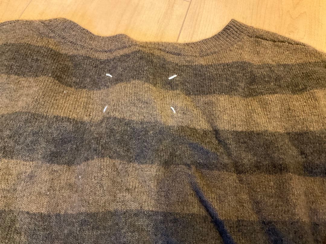 マルジェラ　ボーダーニット