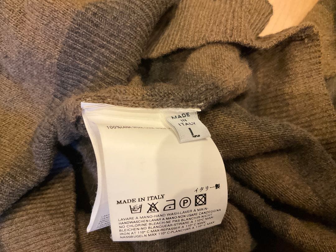 マルジェラ　ボーダーニット