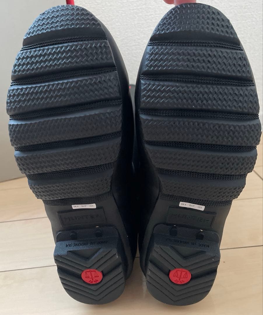 ⭐︎値下げ中【新品未使用】HUNTER ブラック 長靴　レインブーツ