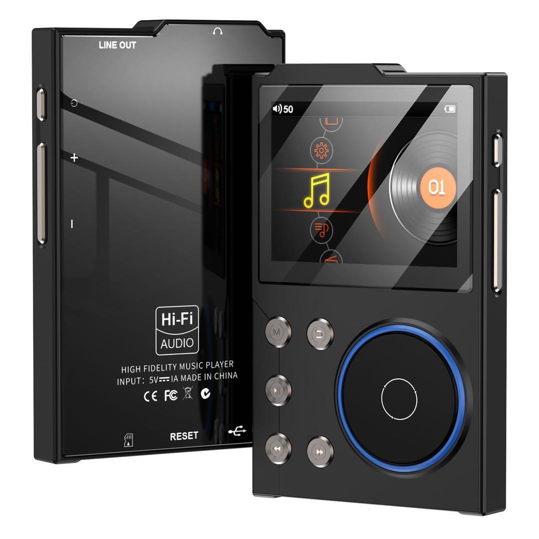 HIFI MP3プレーヤー Bluetooth 5.4対応オーディオプレーヤー