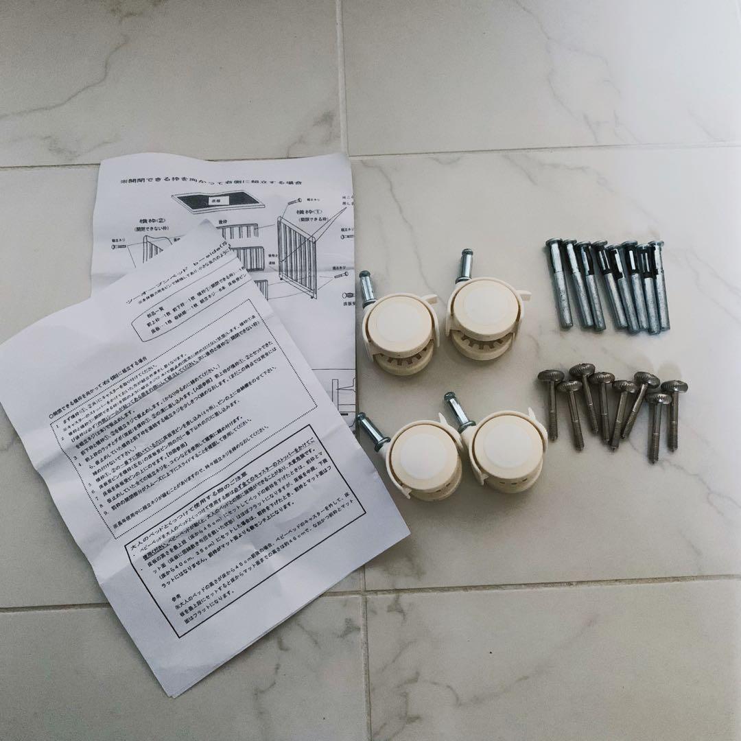 【♡送料無料♡】ヤマサキ ベビーベッド ツーオープンベッド✨