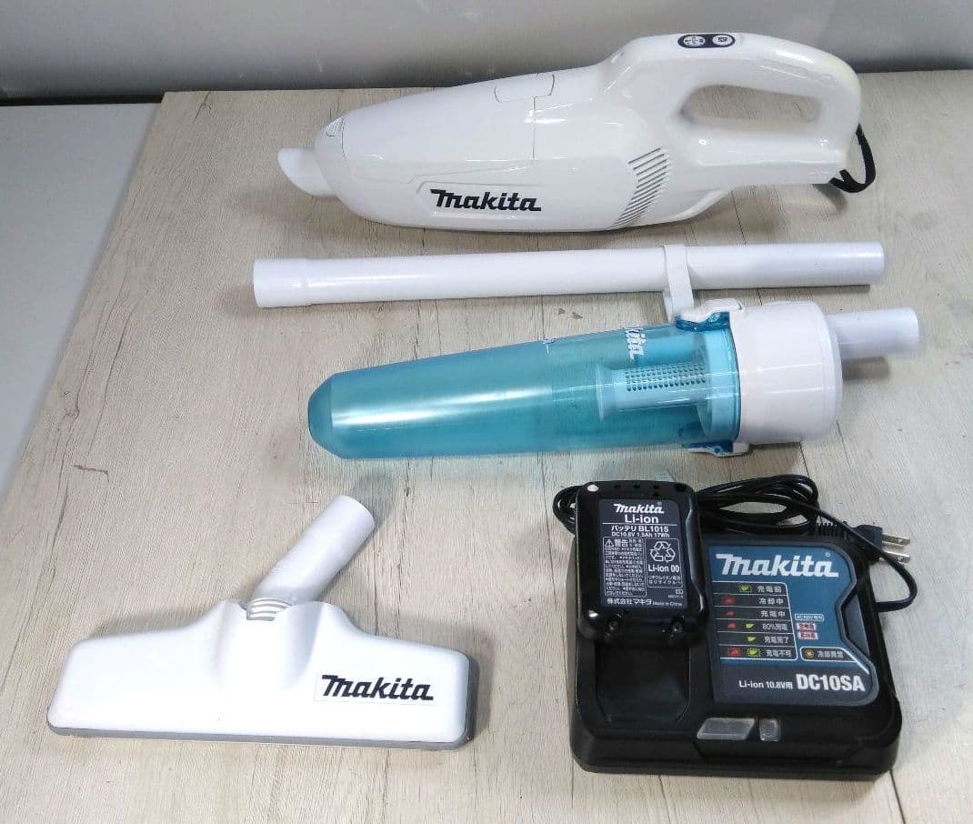 マキタCL107FD 充電式クリーナー サイクロンアタッチメント付